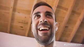 A blondie got fucked on the floor and came in 2026