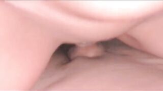 Then it flows out, but the moment remains - a story of accidental creampie