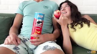 I played with the head, then got a deep pussy pounding