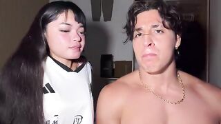 A man showed his power over his obedient Filippino bitch