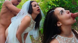 The bride received a significant gift on her wedding day, an unforgettable moment