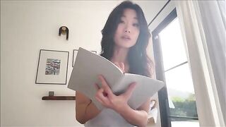 The nerdy girl shares her bed with her hot step sister