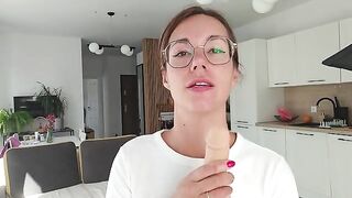 A girl has a discharge and talks dirty to you