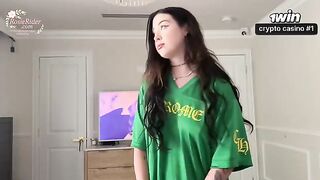 A girl with a tattoo gets fucked from behind hard