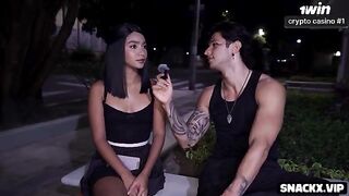 It's now or never, but better to fuck now with a hot Latina
