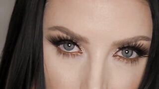 Angela White gets her huge boobs mashed between two cocks