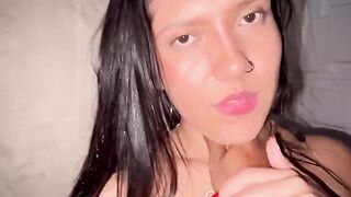 My stepsister is very horny, she wanted to release her libido