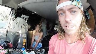 A girl is fucking with a guy in 100% Lady Layer style