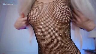 A fit girl with a stunning body is riding a cock like a bad girl