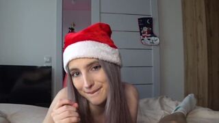 Anny Walker fucked her neighbor’s pussy on Christmas Eve, showcasing her slim, perfect body and captivating grey eyes that seem to hold an irresistible charm in every steamy scene