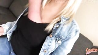 I fill my pussy with sperm in this hot Girl POV scene