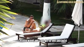 A hot Venezuelan girl was caught and fucked then kicked out