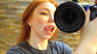 Kisankanna, the naughty Russian schoolgirl, loves to suck cock!