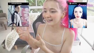 An Argentinean porn compilation was shown to a young TikTok model