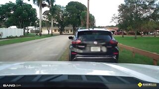 A tattooed girl got fucked by a mechanic on the road